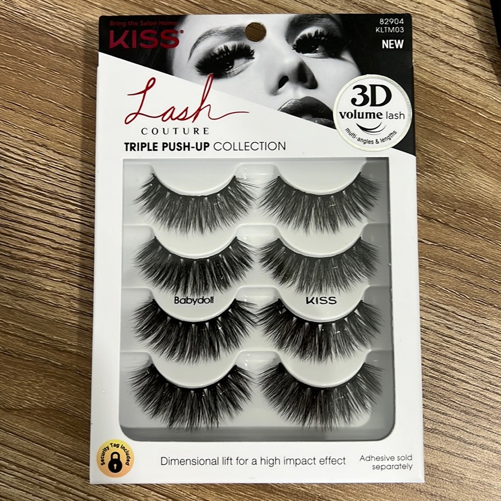 KISS Lash Couture, false extension lashes